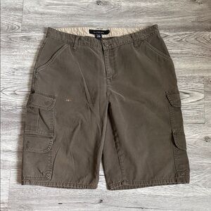 Calvin Klein Jeans Olive Cargo Shorts